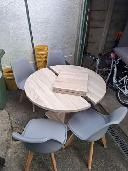 Photo of free Extending table and chairs (Horsham) #3