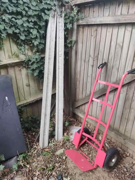 Photo of free Two concrete fence posts (Larkfield Kent. ME20.) #1