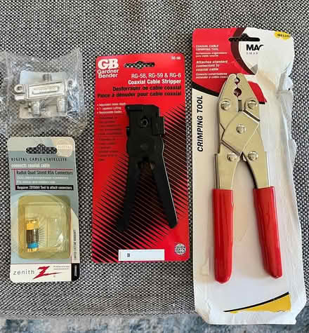 Photo of free Coaxial cable tools (Central San Rafael) #1