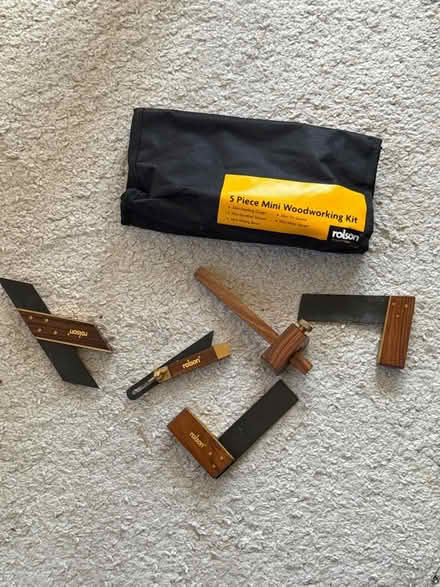 Photo of free 5 piece mini woodworking kit (Headington OX3) #1