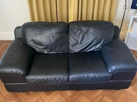 Photo of free Italian leather sofa (Blackheath SE3) #1