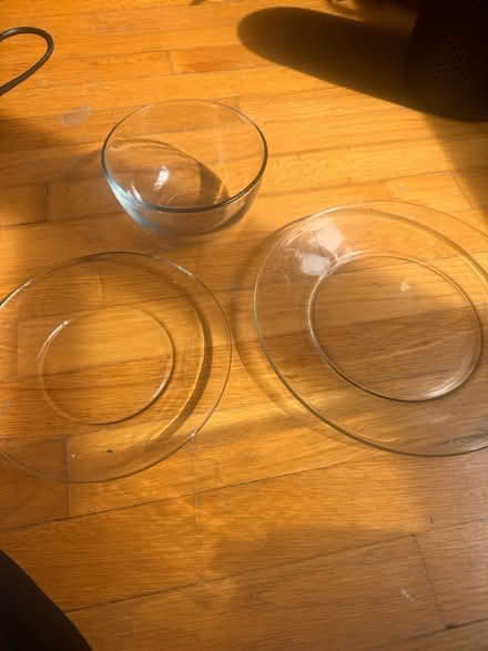 Photo of free Glass dinnerware (set of 10) (Brighton, MA) #2