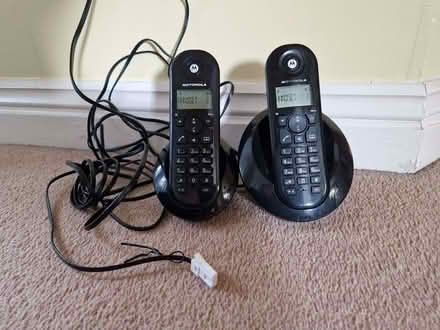 Photo of free Motorola cordless Dect phones (Hatch Warren Farm RG22) #1