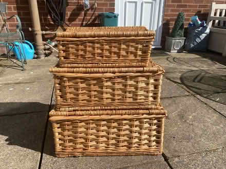Photo of free Nesting Wicker Baskets (Bagillt CH6) #2