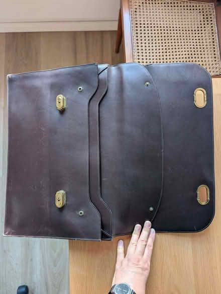 Photo of free Leather briefcase (Victoria SW1V) #3