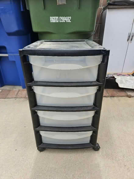 Photo of free 4 drawer rolling storage (Sevenhills) #1