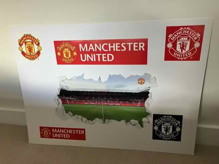 Photo of free Manchester United print (Roundwood AL5) #1