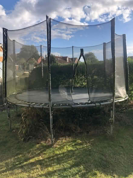 Photo of free Trampoline with dome tent which fits the frame (Thrussington LE7) #1