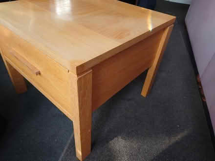 Photo of free Side Table with Drawer (Offerton SK2) #3