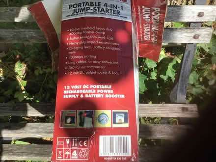 Photo of free Roadster portable jump starter (Presteigne LD8) #3