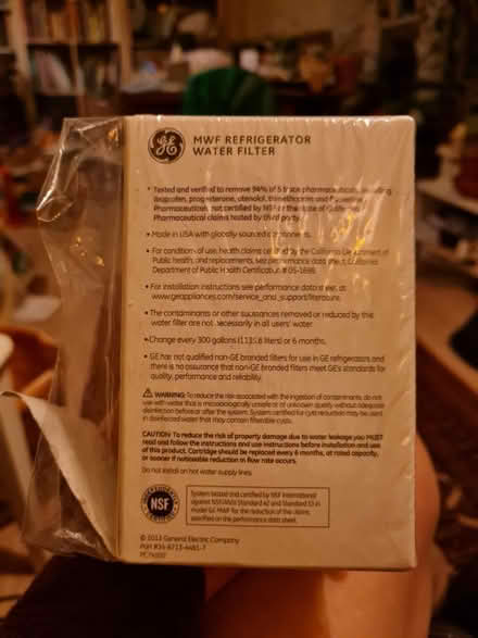 Photo of free Fridge water filter MWF (Near Holborn/Rosebery Ave) #3