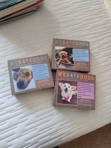Photo of free We Rate Dogs desk calendars (Botley) #1