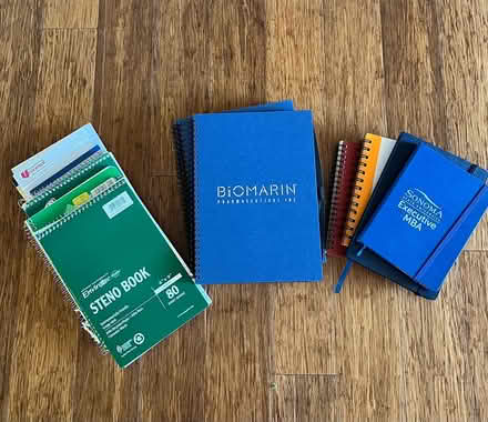 Photo of free Lined paper notebooks (Central San Rafael) #1