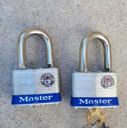 Photo of free 2 Keyed-alike Master Locks (Nava Ade) #1