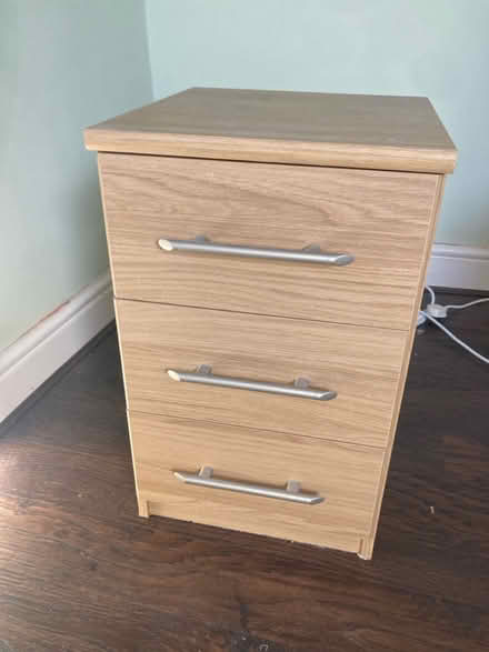 Photo of free Small set of bedside drawers (Waterloo) #1