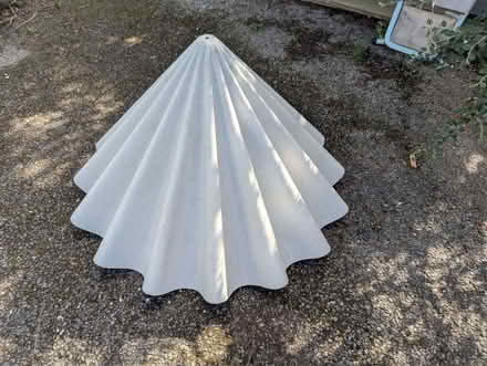 Photo of free Huge grey felt designer lampshade (Headington OX3) #3