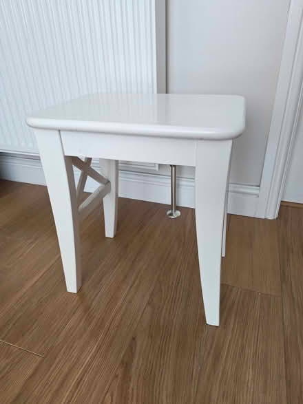 Photo of free Small white side table (Dingle L8) #1