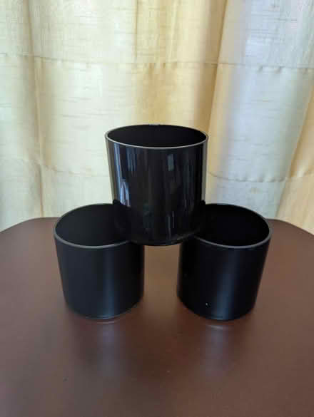 Photo of free 3 Glass Containers (Black) (Fanwood) #1