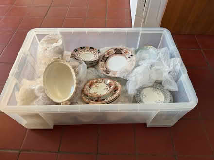 Photo of free China - vintage plates, saucers, cups,etc (Dean Court OX2) #1