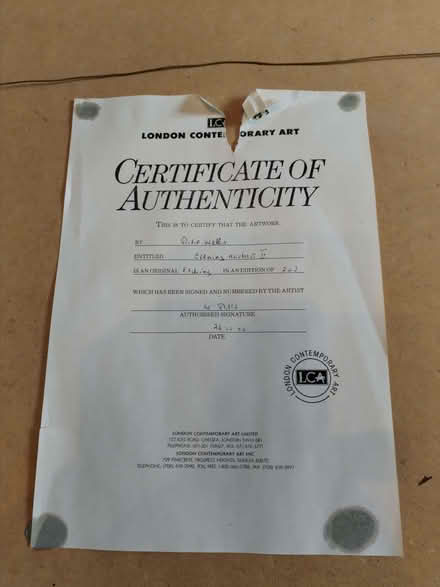 Photo of free Framed artwork (Radstock) #2