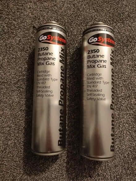 Photo of free 2 cans of butane propane mix gas (East Grinstead RH19) #1
