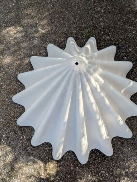 Photo of free Huge grey felt designer lampshade (Headington OX3) #2