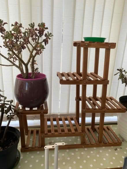 Photo of free Wooden plant stand (St. Georges TF2) #1