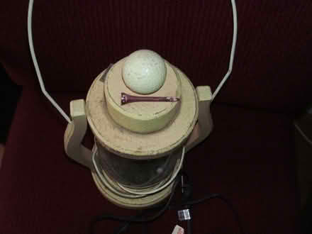 Photo of free Whimsy golf lamp (Neyagawa river glen, oakville.) #1