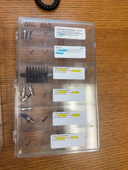 Photo of free RF attenuators (Near Slack and Merivale) #2