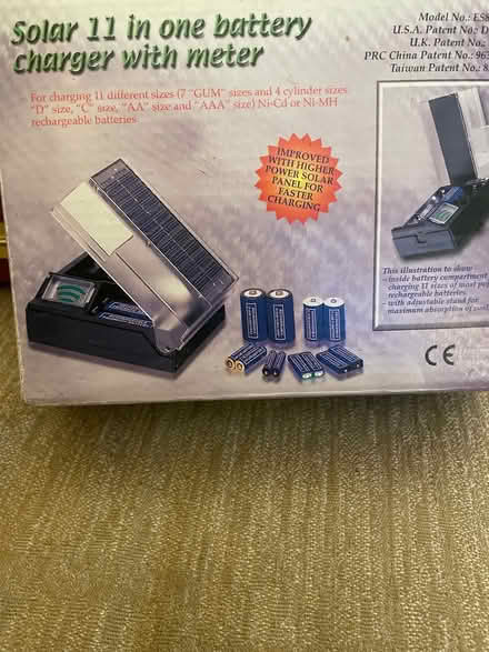 Photo of free Solar battery charger, new (Bloomfield) #1
