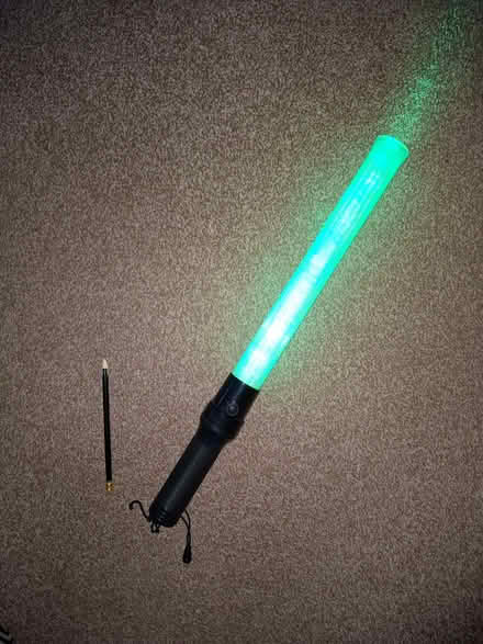 Photo of free Large red/green wand for vehicle guiding (Golden Triangle NR2) #2