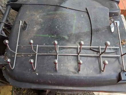 Photo of free 2 over door "chrome" hooks (sandycove recycle depot) #1
