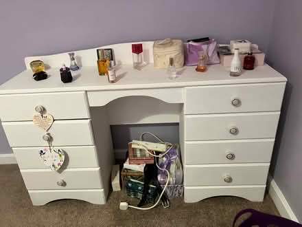 Photo of free Pine Desk/ Dressing table (Wrenthorpe, Wakefield W F2) #1