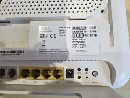 Photo of free Ex Fibrus Nokia Router (Staveley LA8) #2
