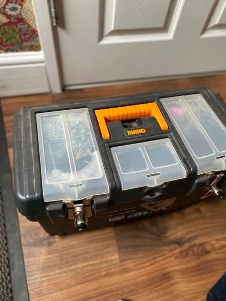 Photo of free Large tool box with odds and ends (Shurdington GL51) #1