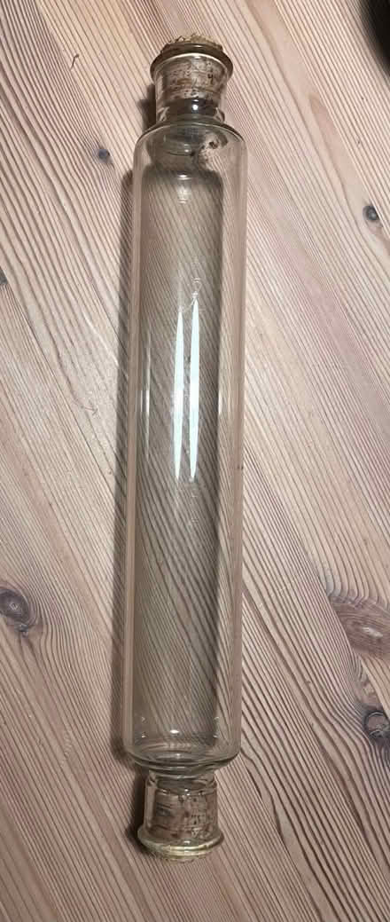 Photo of free Glass pastry rolling pin (TW12 - Hampton Hill) #1