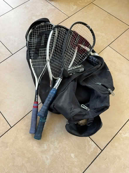 Photo of free Squash racquets and bag (Cardiff CF23) #1
