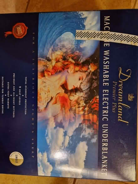 Photo of free Washable electric blanket (single bed) (Tewin AL6) #1