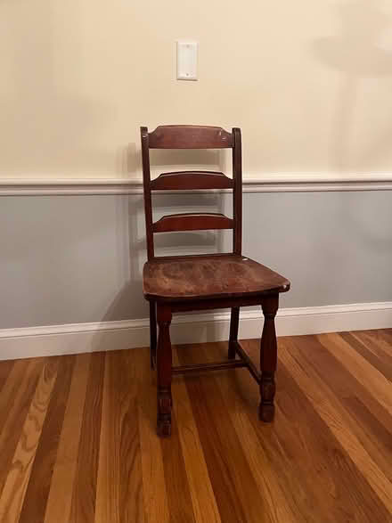 Photo of free Wooden chair (Winchester, west side) #2