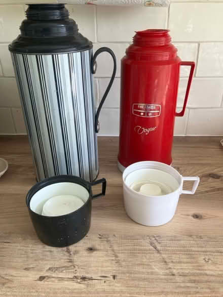 Photo of free Thermos flasks x 2 (Wallington) #1