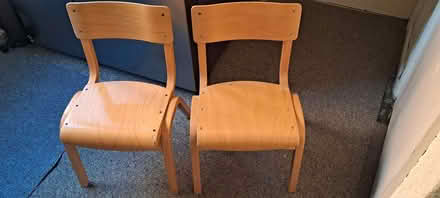 Photo of free Childrens wooden chairs (Shawbury SY4) #1