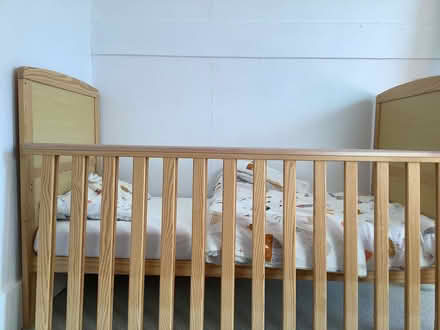 Photo of free Cot bed (Plumpton Green BN7) #3