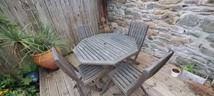 Photo of free Garden table and chairs (Presteigne LD8) #2