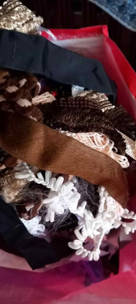 Photo of free 1/2 carrier of ribbon and braid offcuts (Southam CV47) #1