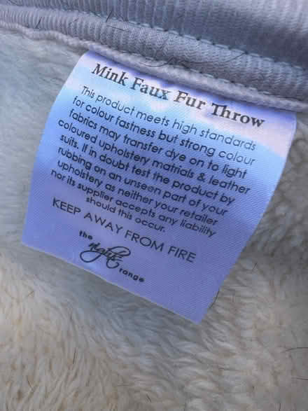 Photo of free Large throw (SW11) #2