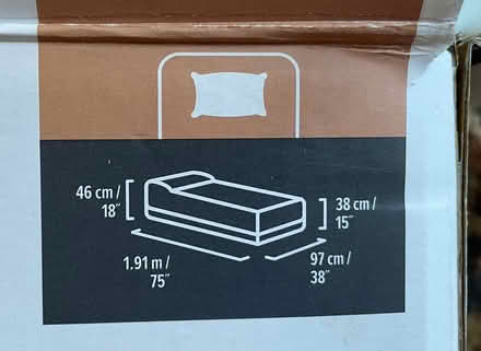 Photo of free Airbed Single inflatable (Toton NG9) #3