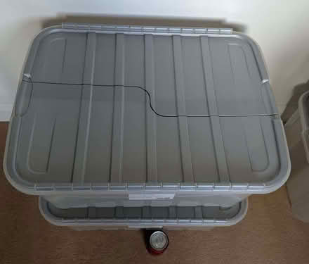 Photo of free 2 x 50L Storage Boxes (pt2) (Lee SE12) #2