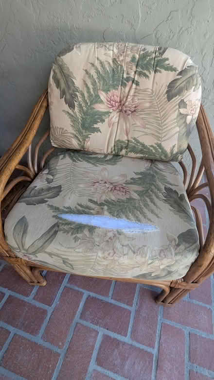 Photo of free rattan chair (Sunnyvale) #1