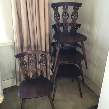 Photo of free 4 dining chairs (Great Wakering Essex SS3) #1