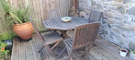 Photo of free Garden table and chairs (Presteigne LD8) #1